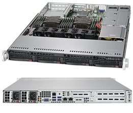 Supermicro SuperServer 6019P-WTR IntelÂ® C621 LGA 3647 (Socket P) Rack (1U) Black