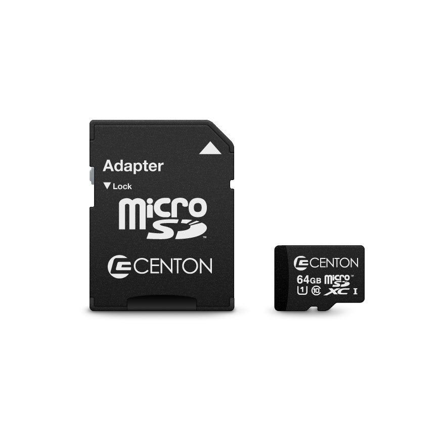 S1-MSDXU1-64G - Centon CENTON 64GB MICRO SDXC UHS-I