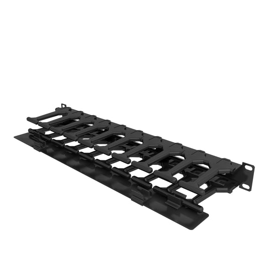 VRA1002 - Vertiv 1UX4IN HORIZ CABLE MGR W/COVER