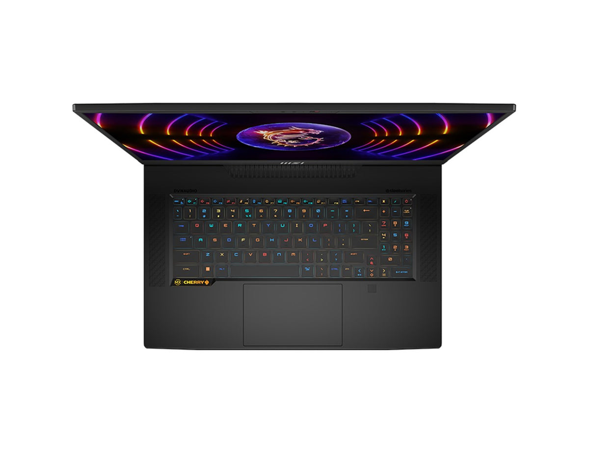 MSI Gaming GT77HX 13VH-046US Titan i9-13980HX Notebook 17.3" 4K Ultra HD IntelÂ® Coreâ„¢ i9 64 GB DDR5-SDRAM 2000 GB SSD NVIDIA GeForce RTX 4080 Wi-Fi 6E (802.11ax) Windows 11 Pro Black