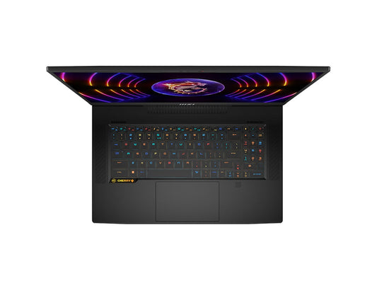 MSI Gaming GT77HX 13VH-046US Titan i9-13980HX Notebook 17.3" 4K Ultra HD IntelÂ® Coreâ„¢ i9 64 GB DDR5-SDRAM 2000 GB SSD NVIDIA GeForce RTX 4080 Wi-Fi 6E (802.11ax) Windows 11 Pro Black