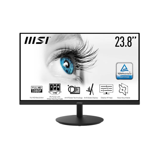 MSI Pro MP242 23.8" 1920 x 1080 pixels Full HD LCD Black