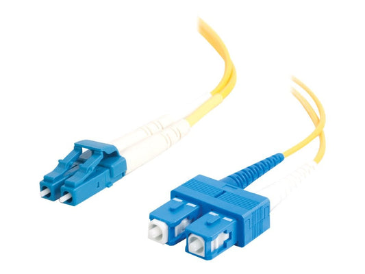 C2G 4m LC/SC LSZH Duplex 9/125 Single-Mode fiber optic cable 157.5" (4 m) Yellow