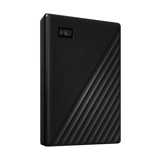 WD 1TB MY PASSPORT PORTABLE HARD DRIVE BLACK WITH PASSWORD PROTECTION AND AUTO B