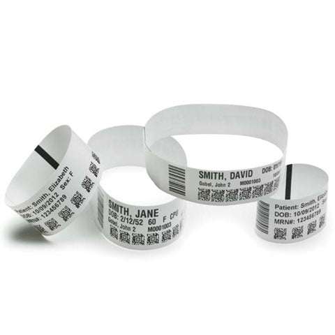 WRISTBAND, SYNTHETIC, 1X7IN (25.4X177.8MM); DT, Z-BAND ULTRA SOFT, COATED, PERMA