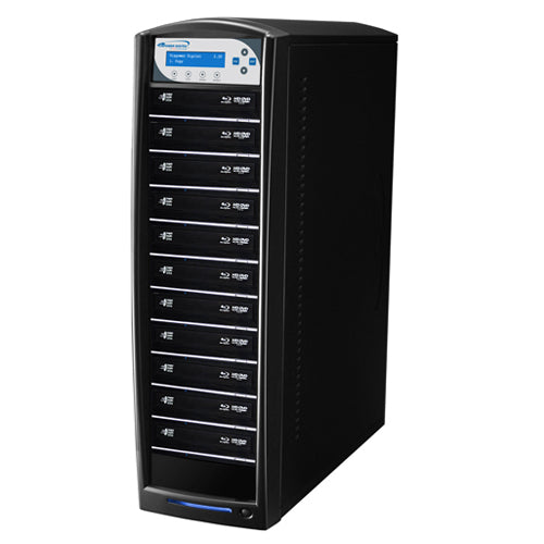 SHARKNET-11T-BD-BK - Vinpower Digital 11 TARGET SHARKNET BLU-RAY DVD CD DUPLICATOR COPIER NETWORK USB HD