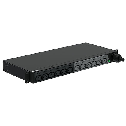 Panduit P12B47M power distribution unit (PDU) 12 AC outlet(s) 1U Black