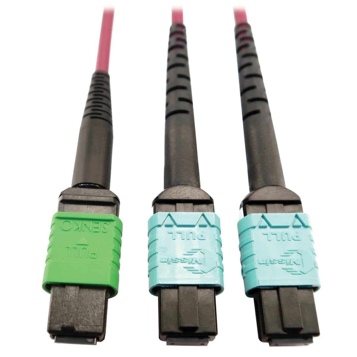 Tripp Lite N846D-05M-16DMG fiber optic cable 196.9" (5 m) MTP OFNP OM4 Magenta