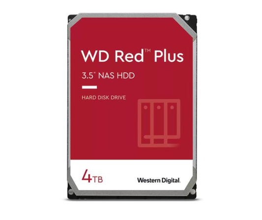 Western Digital Red Plus WD40EFPX 3.5" 4000 GB Serial ATA III