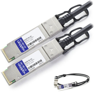 X6595-R6-AO - AddOn Networks ADDON NETAPP X6595-R6 COMPATIBLE TAA COMPLIANT 40GBASE-CU QSFP+ TO QSFP+ DIRECT