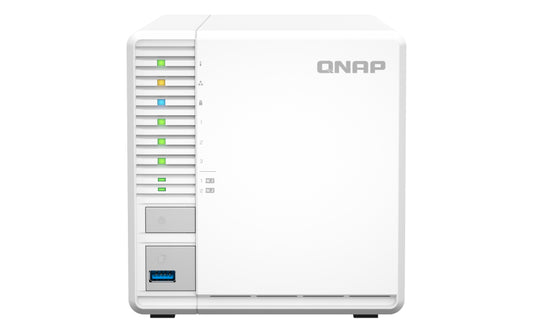 QNAP 3-BAY HIGH-PERFORMANCE DESKTOP NAS WITH INTEL CELERON 4-CORE N5105/N5095, 4