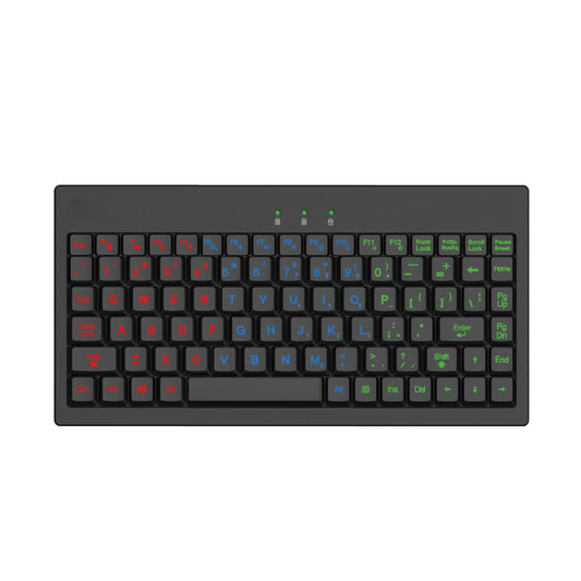 AKB110EB - Adesso SlimTouch 110 3-Color Illuminated Mini Keyboard