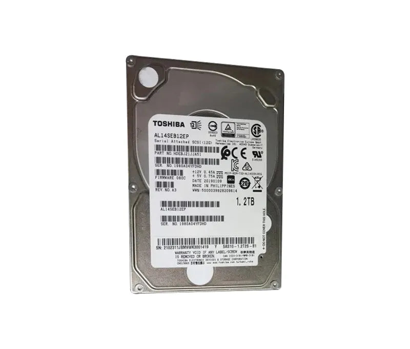 AL14SEB12EP - Toshiba HDEBJ21GEA51 1.2 TB-INTERNAL-2.5IN-10000 RPM