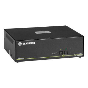 SECURE KVM SWITCH, NIAP 3.0 CERTIFIED - 2-PORT, DUAL-MONITOR, DVI-I, PS2, USB HI