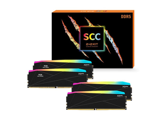 TMXFL1680838KW-DK - V-Color DDR5 SCC 2+2 Kit Manta XFinity 32GB 16GBx2 8000MHz