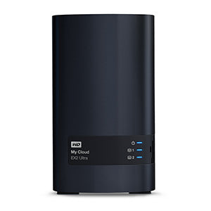 WD 4TB MY CLOUD EX2 ULTRA 2-BAY NAS, NETWORK ATTACHED STORAGE, RAID, FILE SYNC,