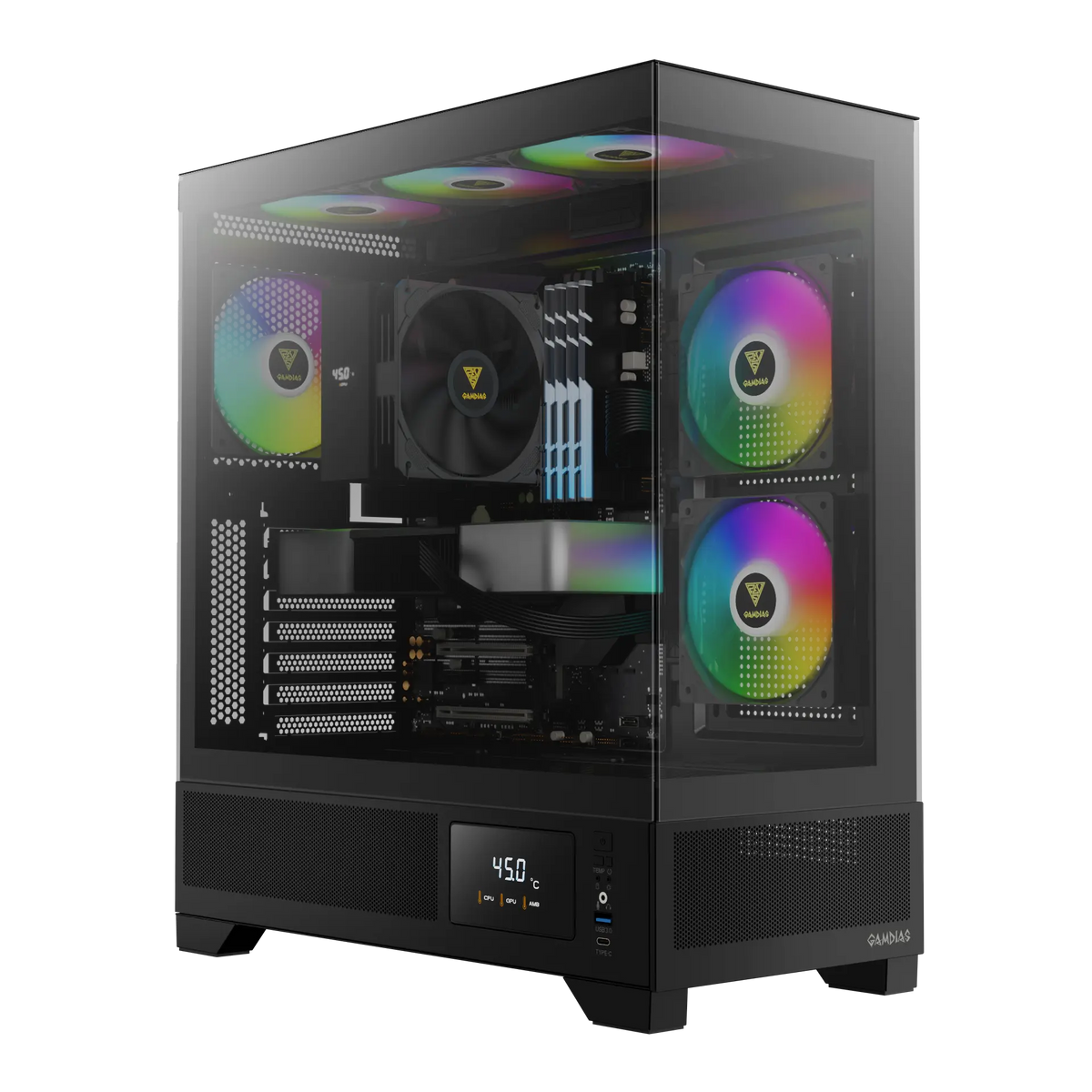 16321-02000-00000-G - GAMDIAS CHIONE P3-360U AIO Liquid CPU Cooler
