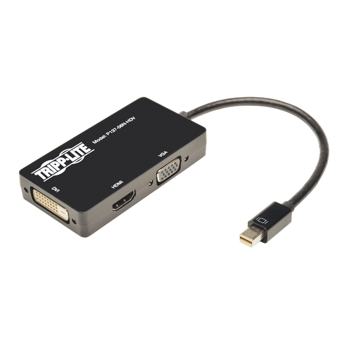 6IN MINI DISPLAYPORT TO VGA / DVI / HDMI ADAPTER CONVERTER MDP 6INCH