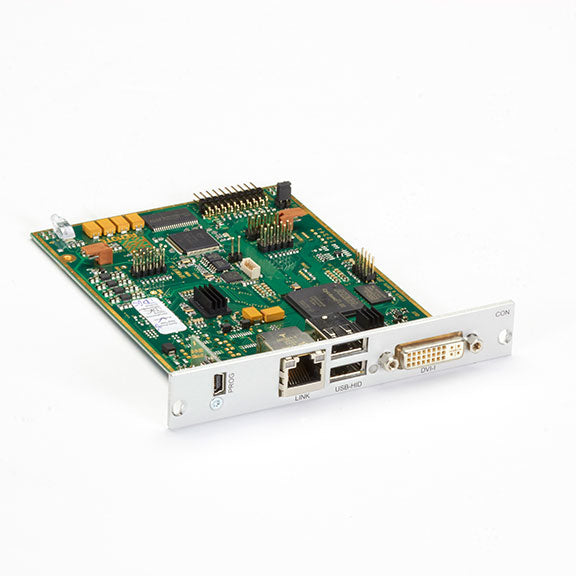 MODULAR KVM EXTENDER RECEIVER INTERFACE CARD - DVI-I, VGA, USB HID, CATX, GSA, T