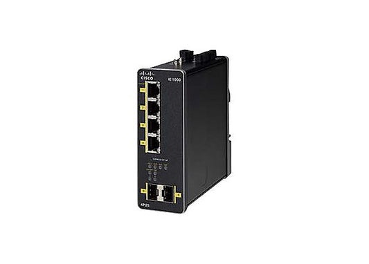 Cisco IE 1000-4P2S-LM Managed Gigabit Ethernet (10/100/1000) Power over Ethernet (PoE) Black