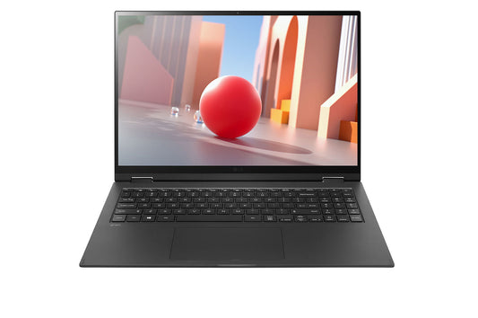 LG 16T90P-K.APB7U1 notebook i7-1165G7 Hybrid (2-in-1) 16" Touchscreen WQXGA IntelÂ® Coreâ„¢ i7 16 GB LPDDR4x-SDRAM 1000 GB SSD Wi-Fi 6 (802.11ax) Windows 10 Pro Black