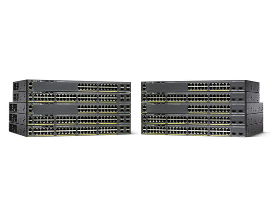 WS-C2960XR24PDI-RF - Cisco CAT2960XR 24GIGE POE 370W 2X10G SFP+ IPLITE REMANUFACTURED