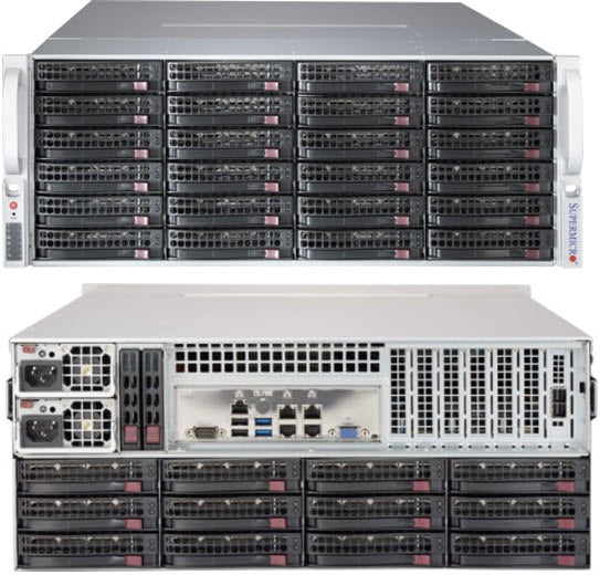 Supermicro 847BA-R1K28LPB Rack Black 1280 W