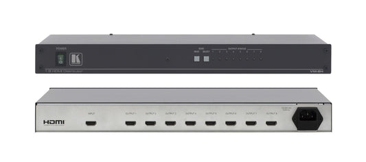 Kramer Electronics THE VM-8H IS A DISTRIBUTION AMPLIFIER FOR HDMI SIGNALS. IT RECLOCKS AND EQUALIZE