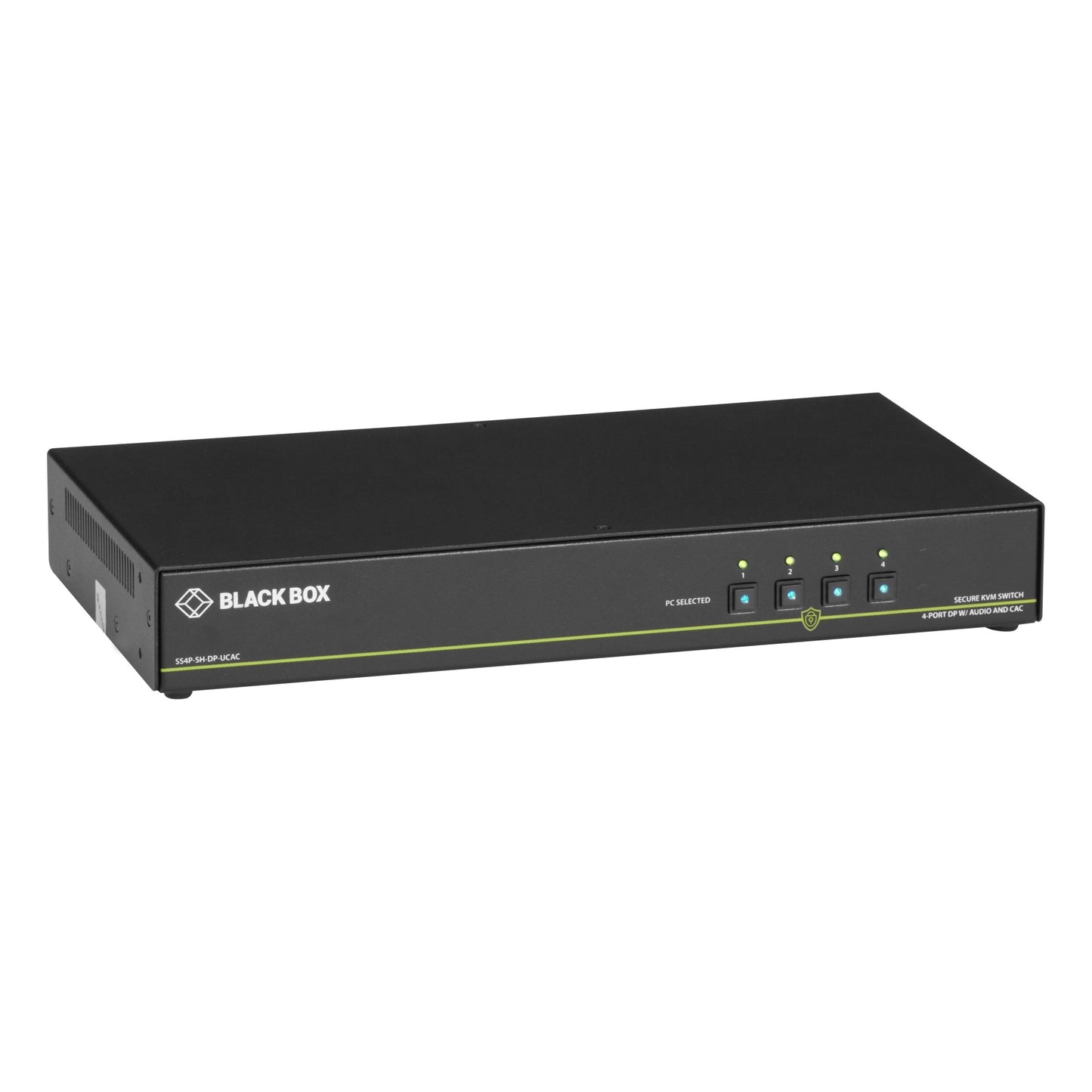 SECURE KVM SWITCH, NIAP 3.0 CERTIFIED - 4-PORT, SINGLE-MONITOR, DVI-I, PS2, USB,