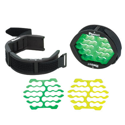 Panduit CBOT24K cable clamp Black, Green, Yellow