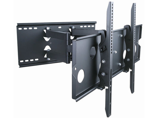 8588 - Monoprice TITAN SERIES FULL MOTION WALL MOUNT FOR LARGE 32- 60 INCH TVS 175LBS BLACK