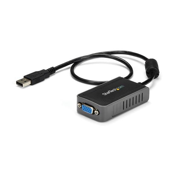 CONNECT A VGA MONITOR FOR AN EXTENDED DESKTOP MULTI-MONITOR USB SOLUTION - USB V