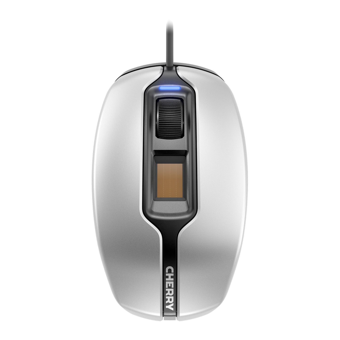 JM-A4900 - CHERRY BIOMETRIC SILVER/BLACK USB 1375 DPI 3 BU