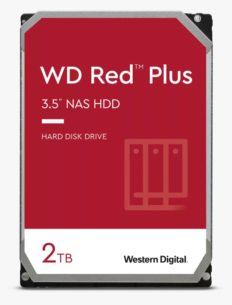 Western Digital Red Plus 3.5" 2000 GB Serial ATA III