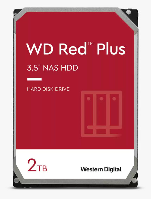 Western Digital Red Plus 3.5" 2000 GB Serial ATA III