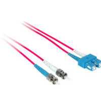 C2G 5m SC/ST Duplex 9/125 Single-Mode Fiber Patch Cable fiber optic cable 196.9" (5 m) Red