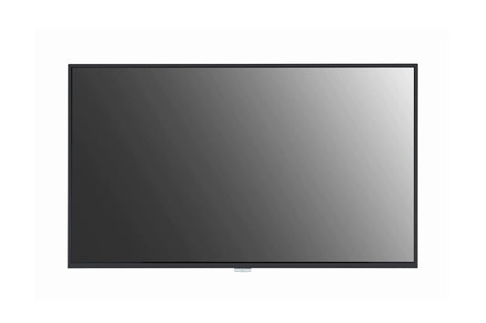 LG 43UH7J-H signage display Digital signage flat panel 43" IPS Wi-Fi 700 cd/mÂ² 4K Ultra HD Black Built-in processor Web OS 24/7