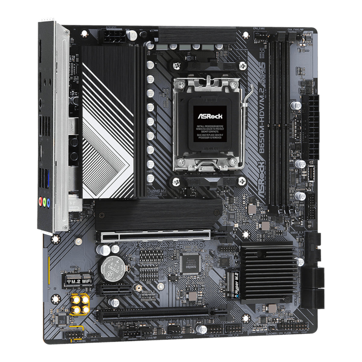 90-MXBLA0-A0UAYZ - ASRock B650M-HDV/M.2 AMD AM5 Micro-ATX Motherboard