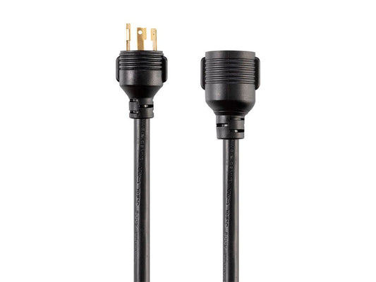 40142 - Monoprice HEAVY DUTY EXTENSION CORD - LOCKING NEMA L5-30P TO NEMA L5-30R_ 10AWG_