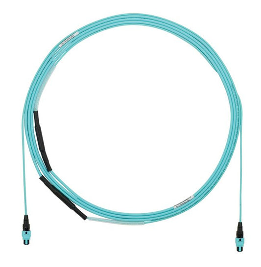 Panduit FSUYP7373KAF155 fiber optic cable 1860" (47.2 m) PanMPO OFNP OM4+ Aqua color