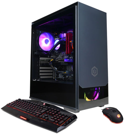 CyberpowerPC Gamer SLC10660V5 PC i7-11700KF Tower IntelÂ® Coreâ„¢ i7 16 GB DDR4-SDRAM 1500 GB HDD+SSD Windows 10 Home Black