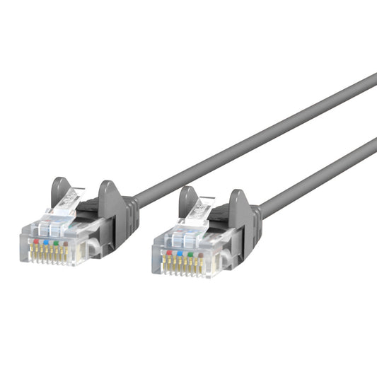 CE001B50-S - Belkin BELKIN CAT6 SLIM 28AWG CABLE -GRAY -50FT