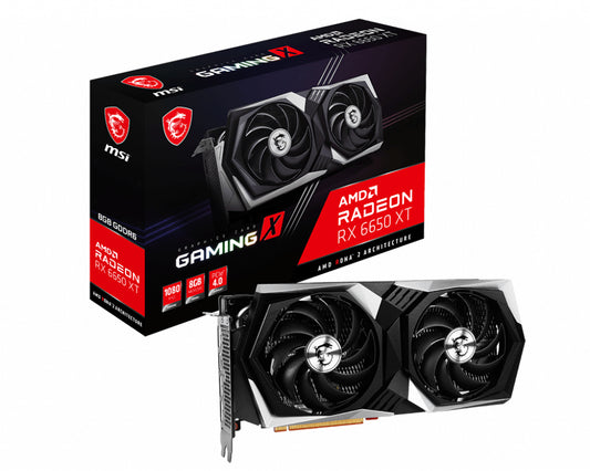 MSI Radeon RX 6650 XT GAMING X 8G AMD 8 GB GDDR6