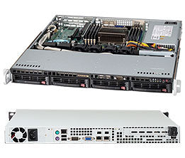 Supermicro SuperChassis 813MTQ-441CB Rack Black 440 W