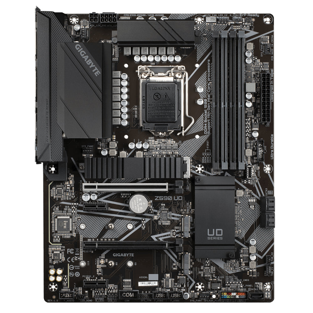 Gigabyte Z590 UD (rev. 1.0) Intel Z590 LGA 1200 (Socket H5) ATX