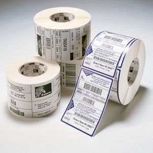 LABEL, PAPER, 3X1IN (76.2X25.4MM); TT, Z-SELECT 4000T, HIGH PERFORMANCE COATED,