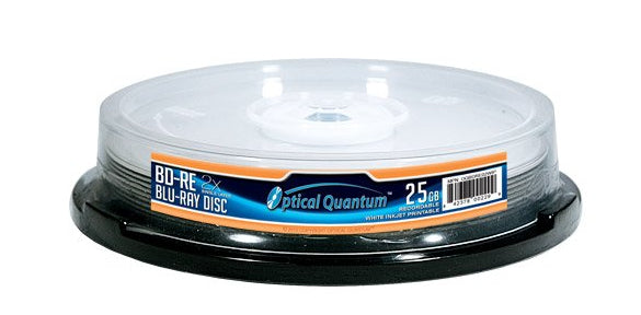 OQBDRE02WIP-10 - Vinpower Digital 10PK BD-RE 4X 25GB OPTICAL