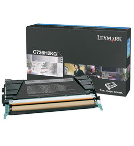 C736H2KG Toner black, 12K pages @ 5% coverage