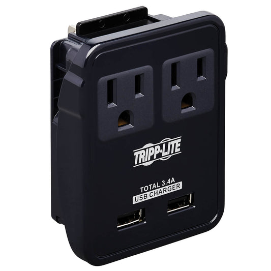 Tripp Lite SK2UTRAVAM mobile device charger Black Indoor