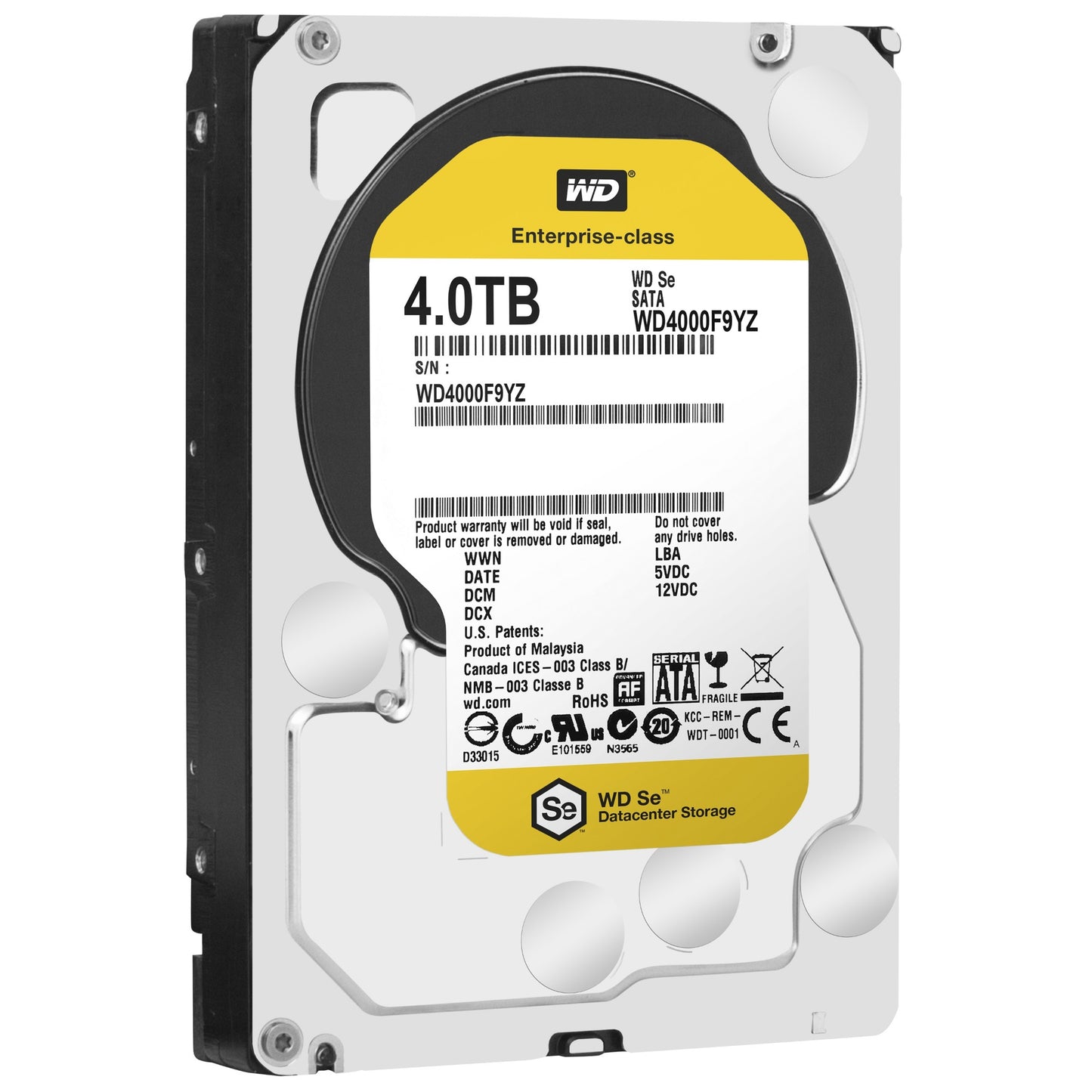 Western Digital 4TB Se 3.5" 4000 GB Serial ATA III